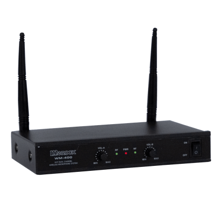 ไมโครโฟนคาราโอเกะ  SONAR รุ่น WM-400 ไมโครโฟนคู่ ไมค์ไร้สาย สัญญาณVHF อย่างดี_3